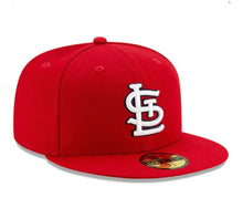 Load image into Gallery viewer, St. Louis Cardinals Red New Era 59Fifty On Field Authentic Collection Fitted MLB Hat
