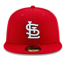 Load image into Gallery viewer, St. Louis Cardinals Red New Era 59Fifty On Field Authentic Collection Fitted MLB Hat
