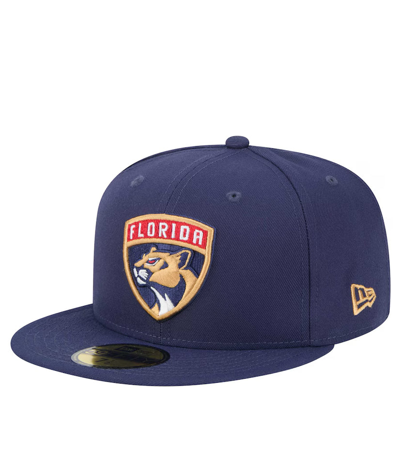 Florida Panthers New Era 59Fifty Navy Blue Fitted NHL Hat
