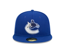 Load image into Gallery viewer, Vancouver Canucks New Era 59Fifty Blue Fitted NHL Hat
