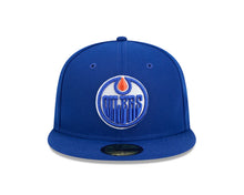 Load image into Gallery viewer, Edmonton Oilers New Era 59Fifty Royal Blue Fitted NHL Hat
