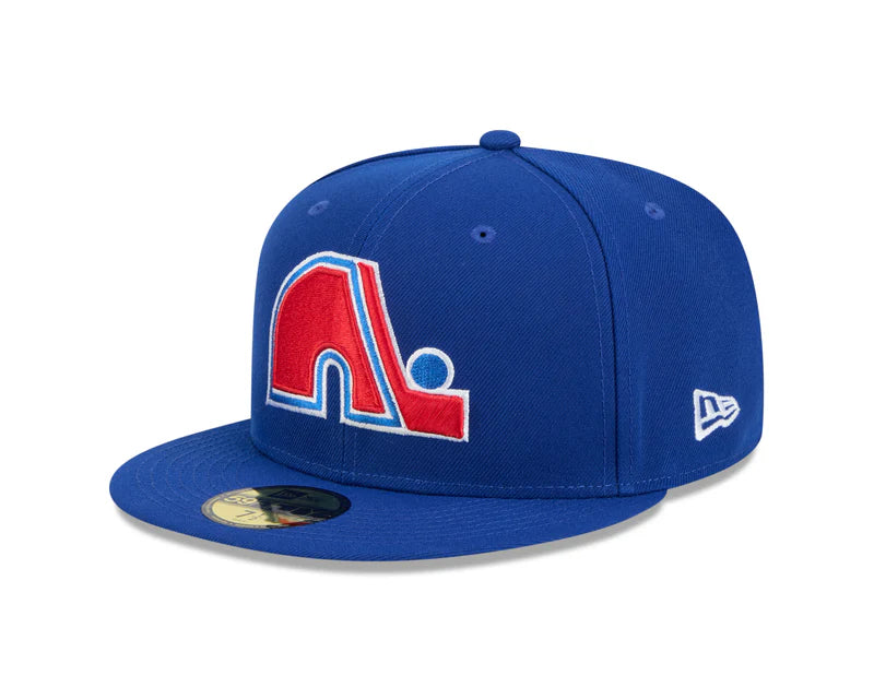 Quebec Nordiques New Era 59Fifty Royal Blue Fitted NHL Hat
