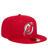 Load image into Gallery viewer, New Jersey Devils New Era 59Fifty Red Fitted NHL Hat
