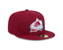 Load image into Gallery viewer, Colorado Avalanche New Era 59Fifty Burgandy Fitted NHL Hat
