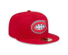 Load image into Gallery viewer, Montreal Canadiens New Era 59Fifty Red Fitted NHL Hat
