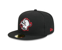 Load image into Gallery viewer, Buffalo Sabres New Era 59Fifty Black Fitted NHL Hat
