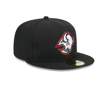 Load image into Gallery viewer, Buffalo Sabres New Era 59Fifty Black Fitted NHL Hat
