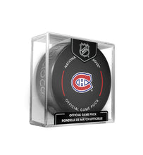 Load image into Gallery viewer, Montreal Canadiens Officially Licensed 2024-2025 Team Game Hockey Puck
