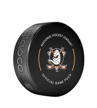 Load image into Gallery viewer, Anaheim Ducks Officially Licensed 2024-2025 Team Game Hockey Puck
