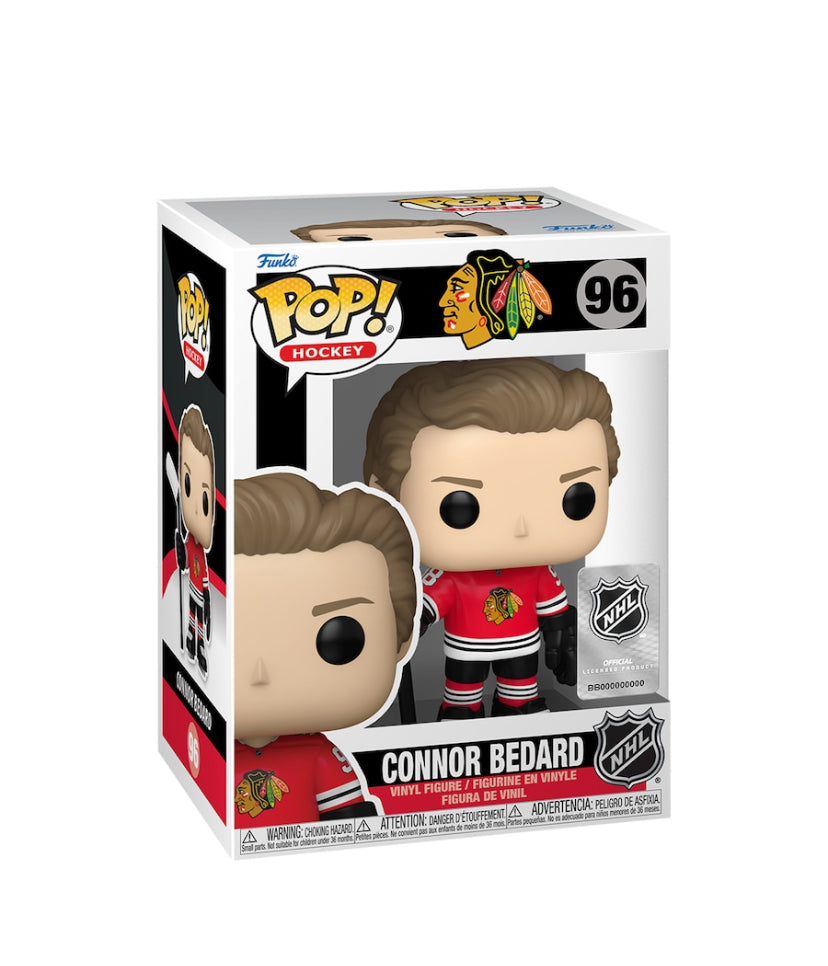 CHICAGO BLACKHAWKS CONNOR BEDARD NHL FUNKO POP! VINYL