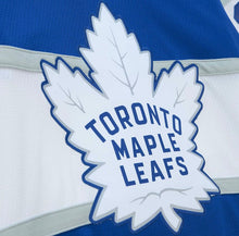 Load image into Gallery viewer, Men&#39;s Mitchell &amp; Ness Toronto Maple Leafs Auston Matthews Blue 2017 Blue Line Vintage NHL Jersey
