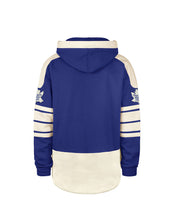 Load image into Gallery viewer, Men&#39;s &#39;47 Brand Toronto Maple Leafs Old Time Hockey Royal Blue Lace-Up Pullover NHL Hoodie
