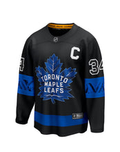 Load image into Gallery viewer, Men&#39;s Fanatics Toronto Maple Leafs Auston Matthews &#39;C&#39; Black Reversible Breakaway NHL Jersey
