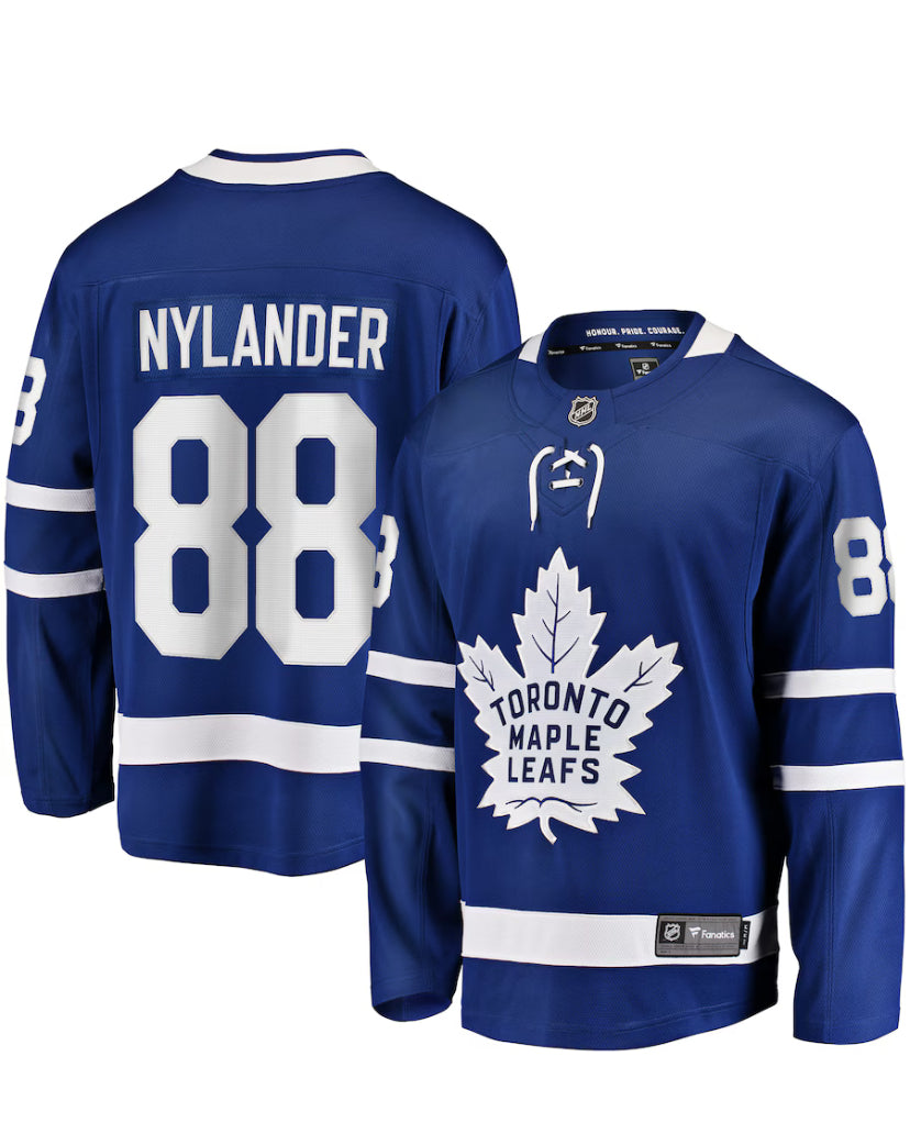 Men's Fanatics Toronto Maple Leafs William Nylander Royal Blue Breakaway NHL Jersey