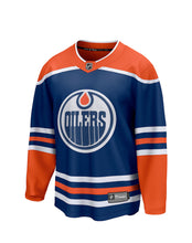 Load image into Gallery viewer, Men&#39;s Fanatics Edmonton Oilers Orange Breakaway NHL Jersey
