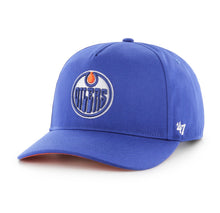 Load image into Gallery viewer, Edmonton Oilers 47 Brand Primary Hitch Blue Snapback NHL Adustable Hat
