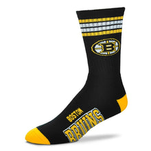Load image into Gallery viewer, NHL For Bare Feet 4 Stripe Deuce Men&#39;s Socks
