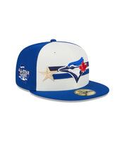 Load image into Gallery viewer, Toronto Blue Jays Royal Blue &amp; Cream New Era 59Fifty 2024 All Star Game Fitted MLB Hat
