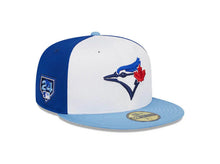 Load image into Gallery viewer, Toronto Blue Jays Royal, Powder Blue &amp; White New Era 59Fifty 2024 Spring Training Fitted MLB Hat

