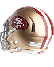 Load image into Gallery viewer, San Francisco 49ers Replica Full Size Gold NFL Riddell Helmet
