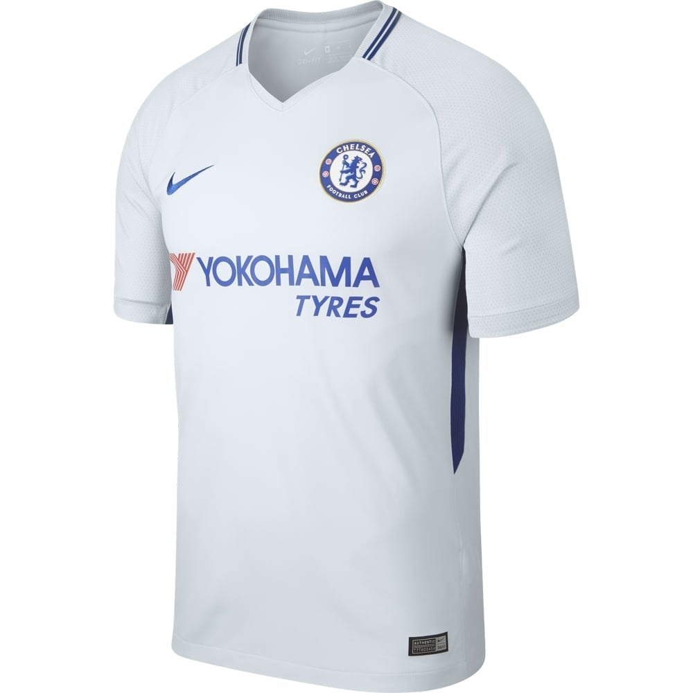Youth Nike Chelsea 2017-2018  White Soccer Jersey