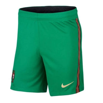 2020-2021 Portugal Nike Home Shorts (Green)