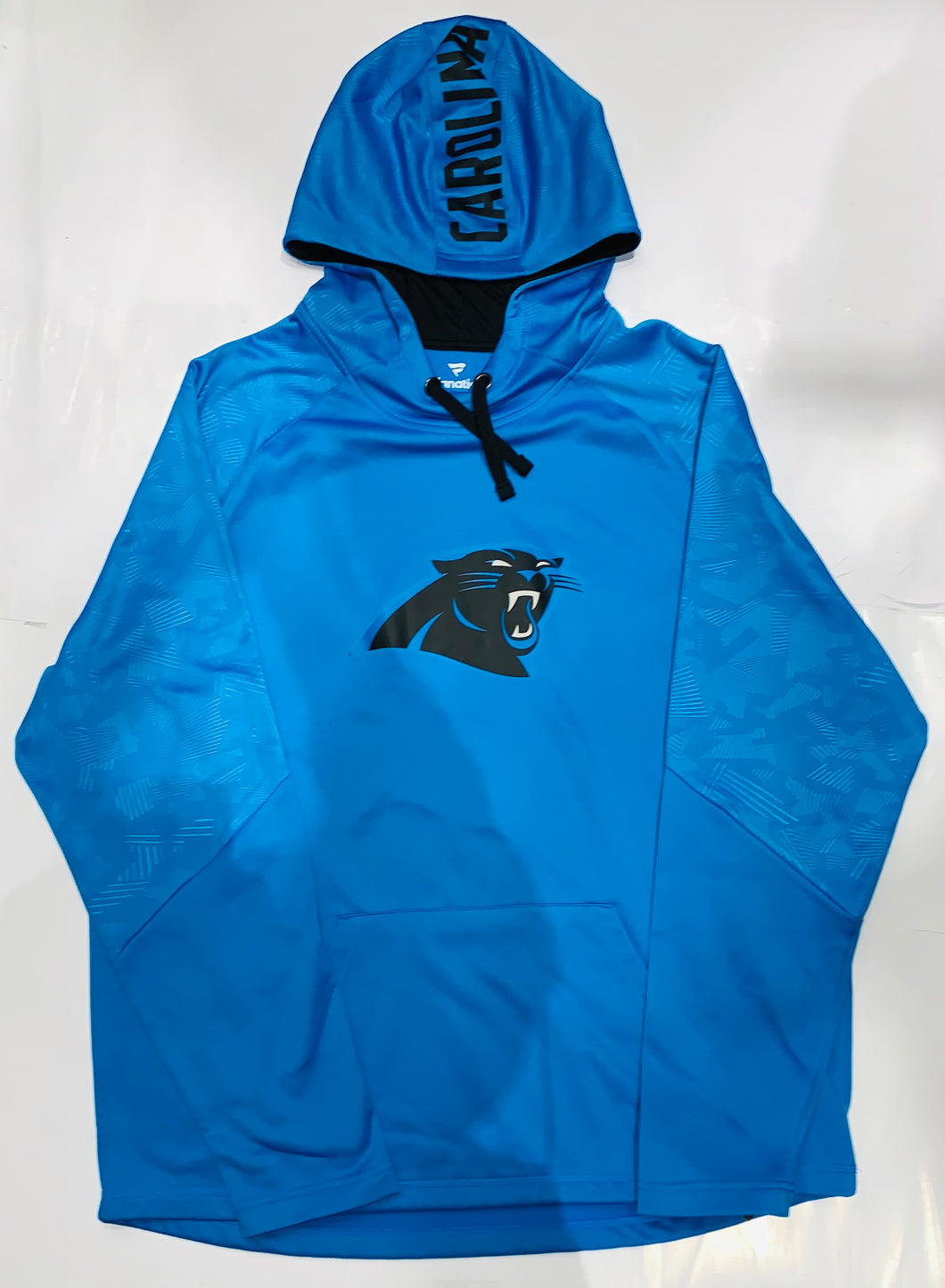 Carolina Panthers Light Blue Fanatics Team Logo Pullover Hoodie