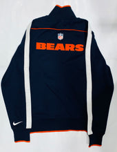 Load image into Gallery viewer, Chicago Bears Dark Blue/Orange Track Full-Zip Jacket
