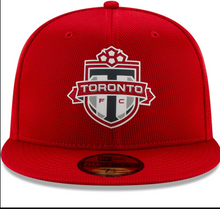 Load image into Gallery viewer, Toronto FC New Era On-Field 59FIFTY Fitted Red Soccer Hat

