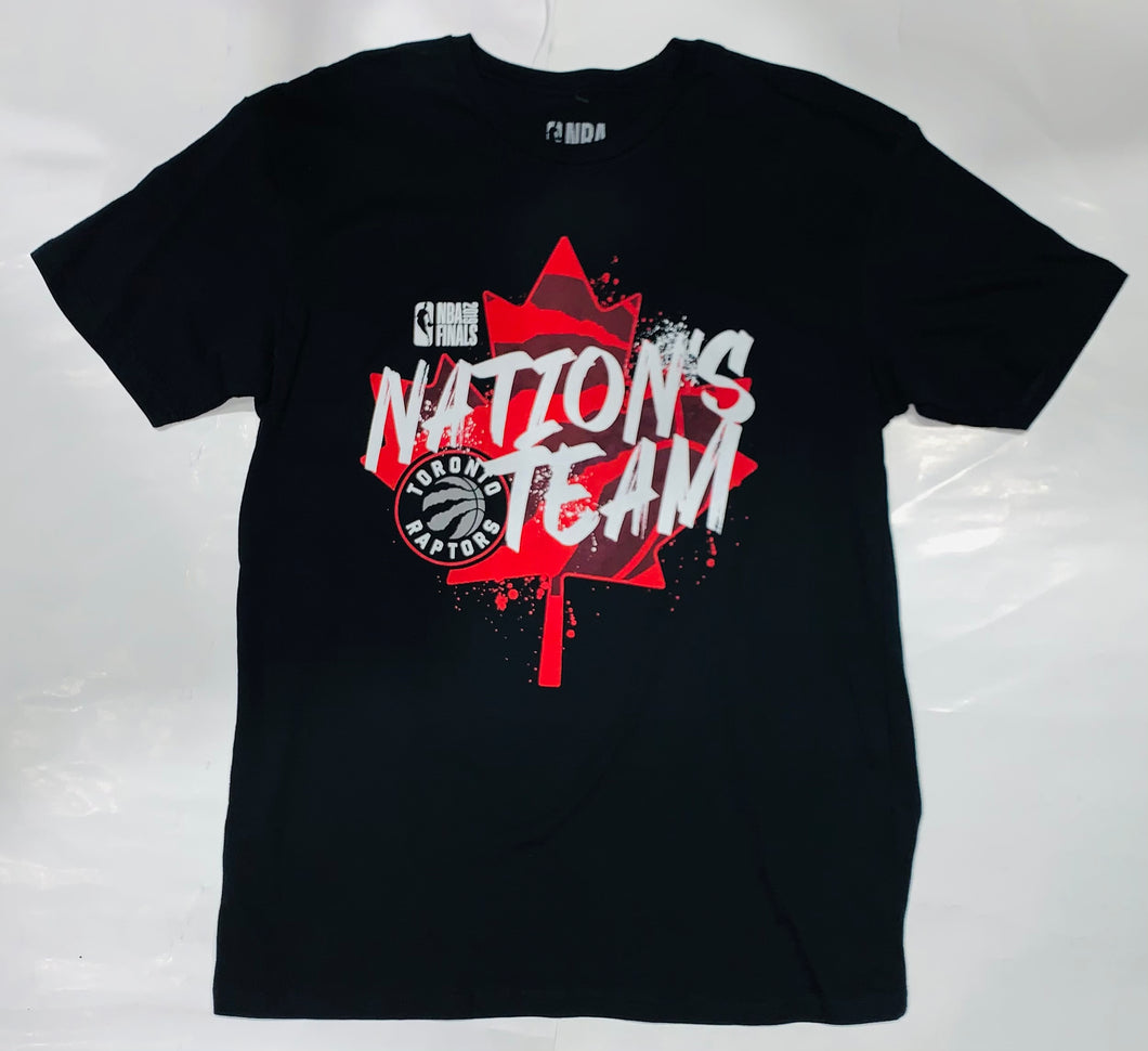 Toronto Raptors ‘Nations Team’ Maple Leaf Logo Tee