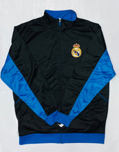 Load image into Gallery viewer, Real Madrid Blue/Black Track Jacket
