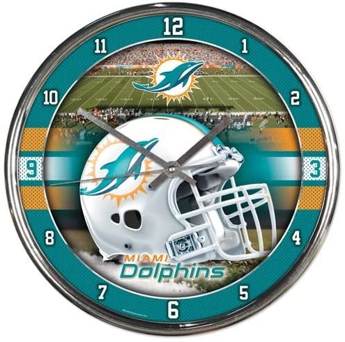 NFL WinCraft Chrome Clock