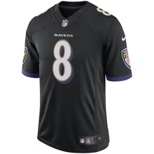 Load image into Gallery viewer, Men&#39;s Nike Lamar Jackson Black Baltimore Ravens Limited Jersey
