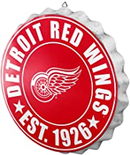 Detroit Red Wings Bottle Cap Wall Sign