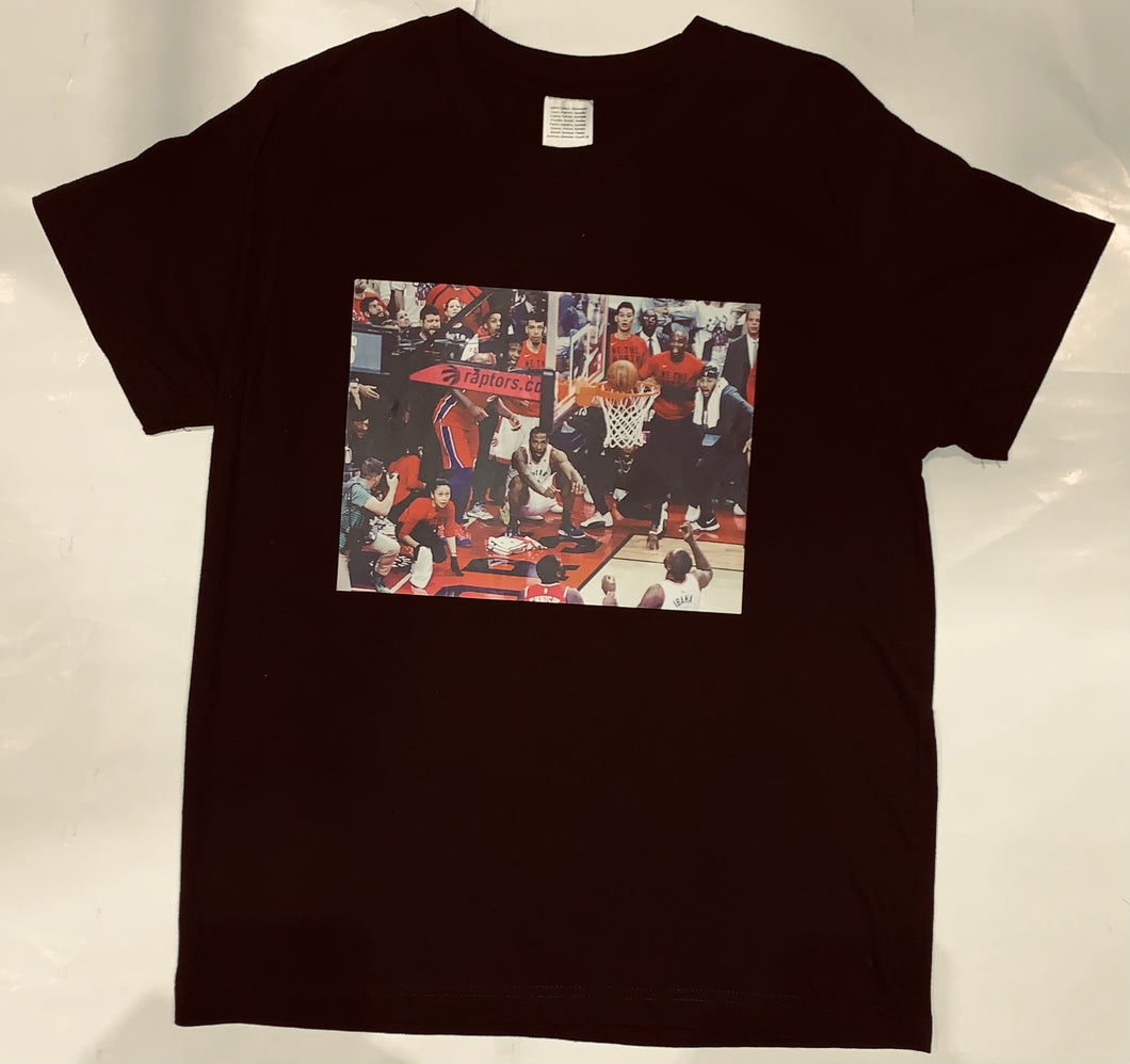 Toronto Raptors Kawhi Leonard Iconic Shot Graphic Tee