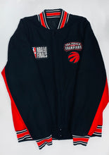 Load image into Gallery viewer, Toronto Raptors NBA Finals Champions 2019 Red/Black Reversible Jacket

