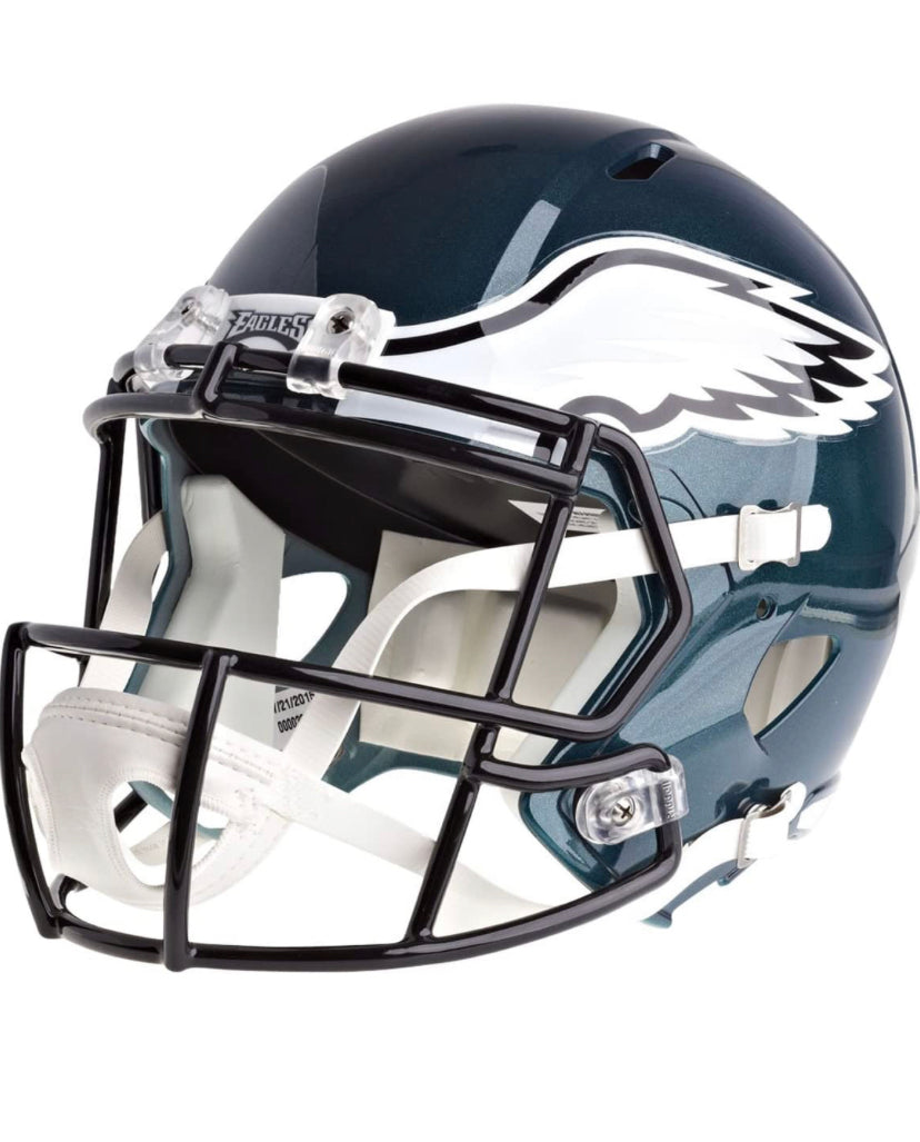 Philadelphia Eagles Replica Full Size Green NFL Riddell Helmet