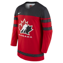 Load image into Gallery viewer, Men&#39;s Nike Team Canada Hockey IIHF World Junior Championship Red NHL Jersey
