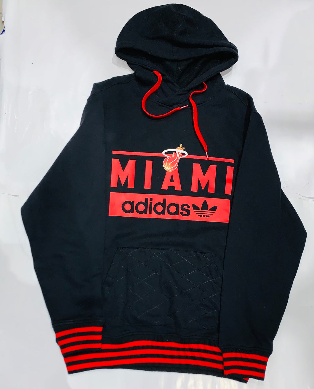 Miami Heat Hardwood Classic Adidas Pullover Hoodie