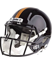 Load image into Gallery viewer, Pittsburgh Steelers Replica Full Size Black NFL Riddell Helmet
