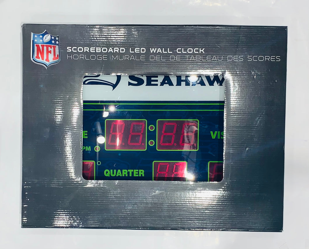 NHL Scoreboard LED Wall Clock