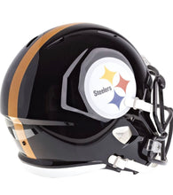 Load image into Gallery viewer, Pittsburgh Steelers Replica Full Size Black NFL Riddell Helmet
