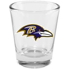 Baltimore Ravens Collector Shot Glass
