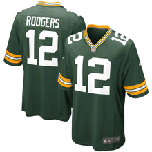 Load image into Gallery viewer, Men&#39;s Nike Aaron Rodgers Green Bay Packers Green Game Jersey
