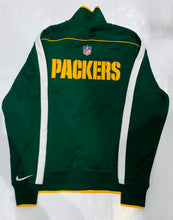 Load image into Gallery viewer, Green Bay Packers Green/Yellow Full-Zip Track Jacket
