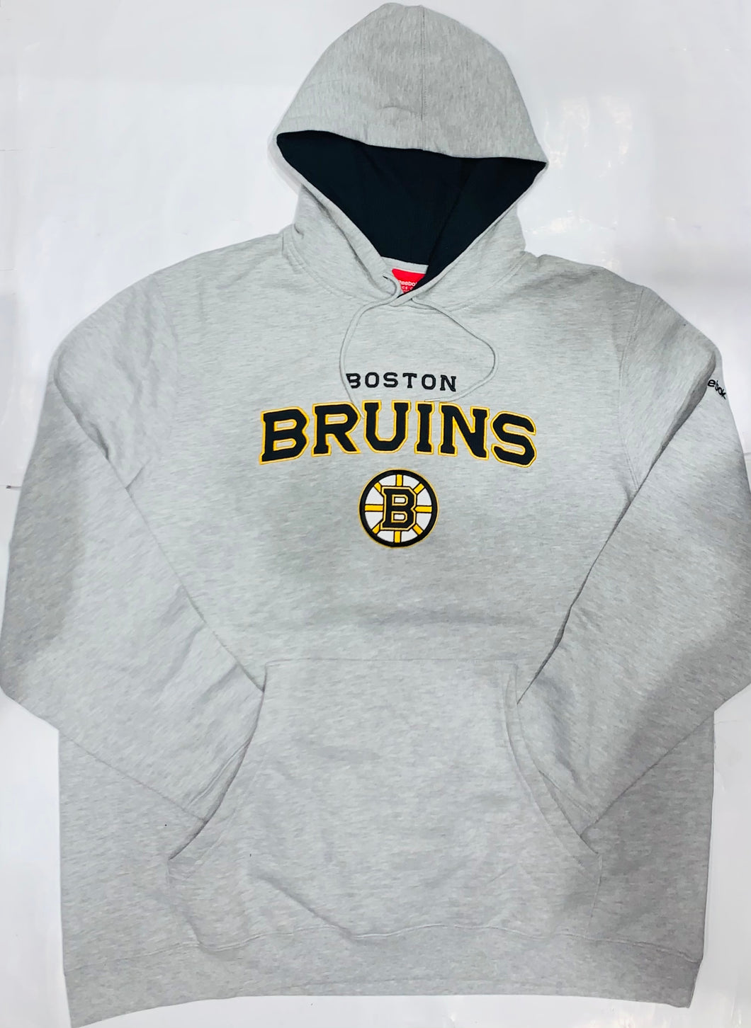 Boston Bruins NHL Face-Off Playbook Hooded Grey Sweatshirt
