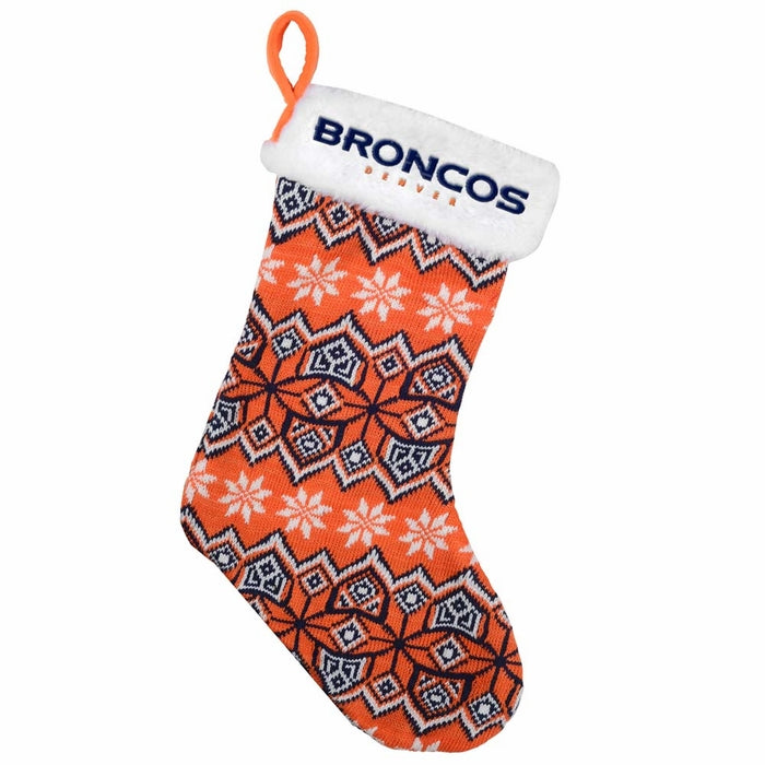 Denver Broncos Christmas Stocking