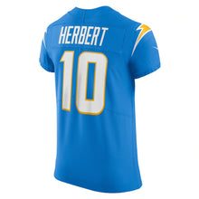 Load image into Gallery viewer, Men&#39;s Nike Justin Herbert Powder Blue Los Angeles  Chargers Game Jersey
