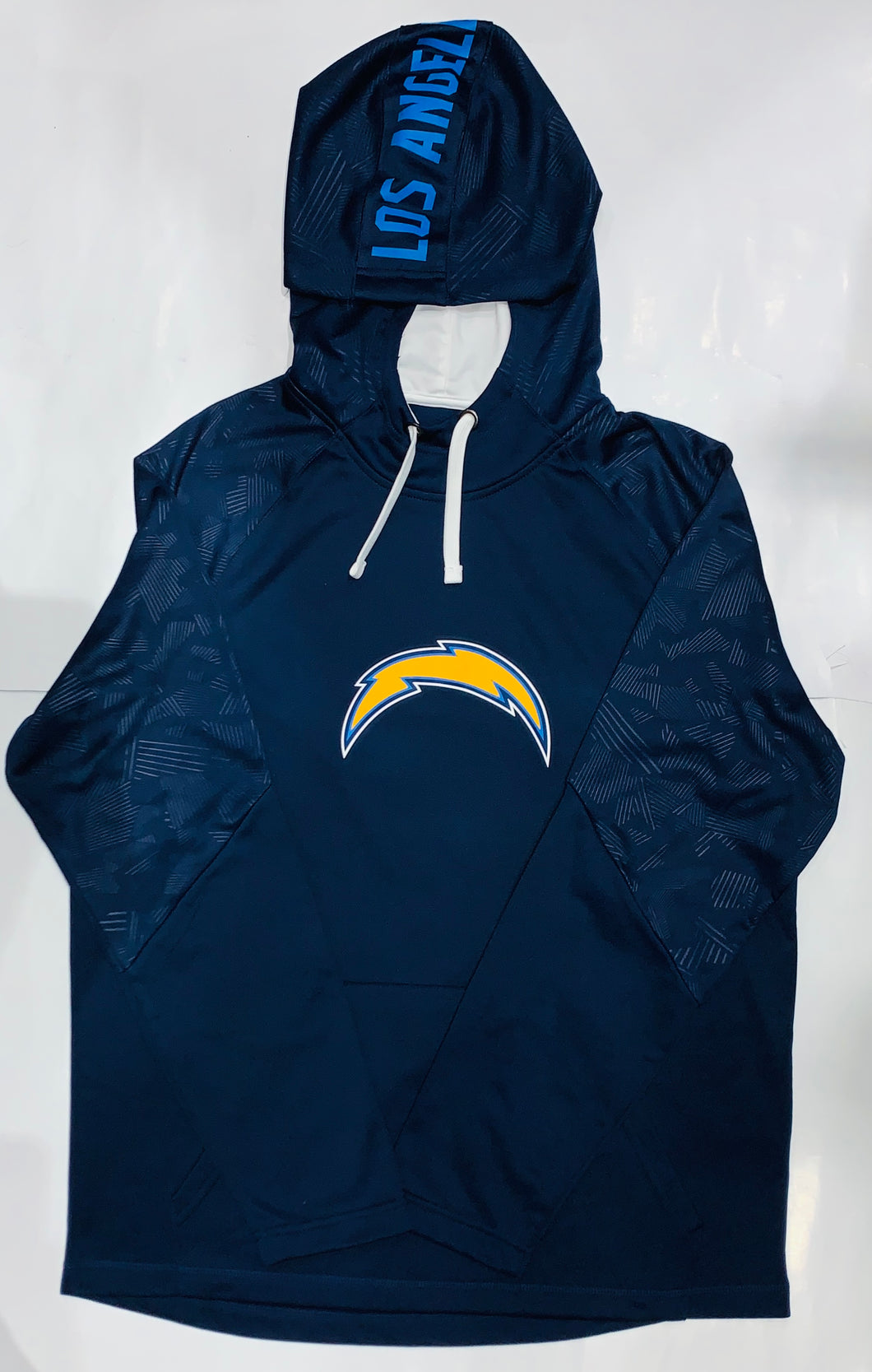 Los Angeles Chargers Fanatics Navy Blue Logo Pullover Hoodie