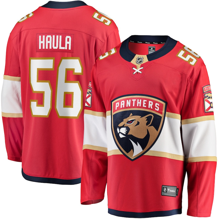 Erik Haula NHL Florida Panthers Fanatics Branded Home Breakaway Player Jersey - Red
